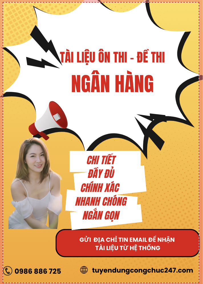 Trọn bộ tài liệu ôn thi đề thi ngân hàng Mbbank